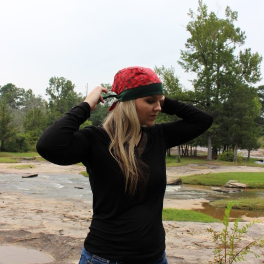 Strawberry Design Doo Rag